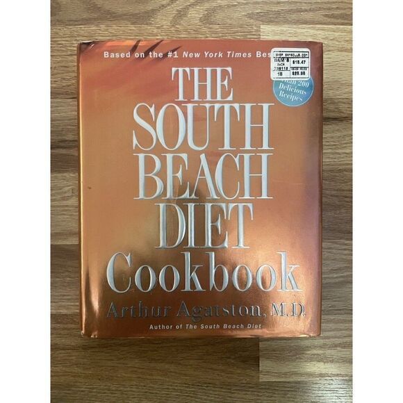 The South Beach Diet Cookbook - Hardcover By Agatston, Arthur - Picture 1 of 2
